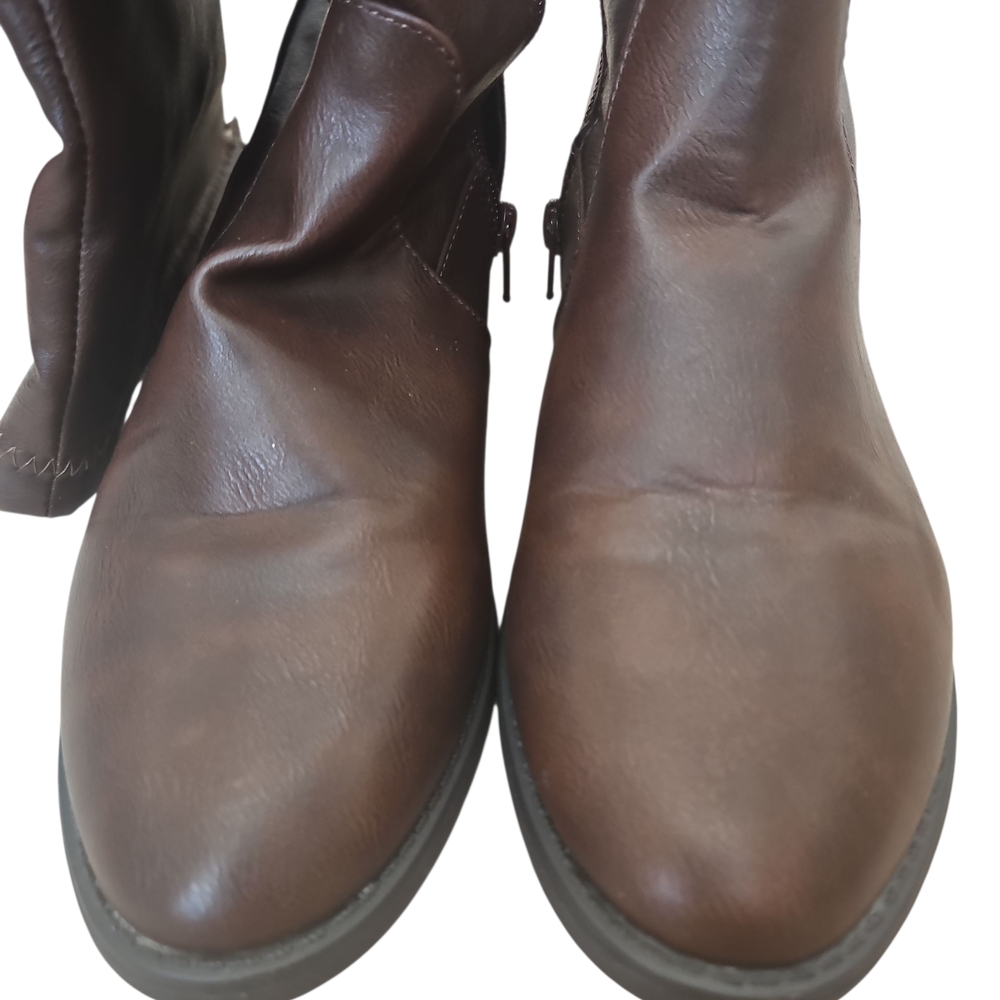 Charlotte Russe Brown Over the Knee Boots